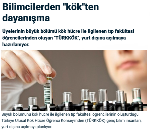 Bilimcilerden ”kök”ten dayanışma